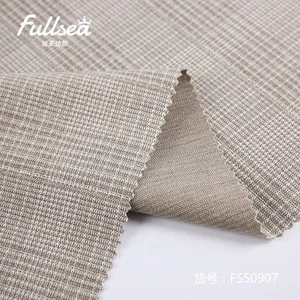 Fashion textile custom knit linen spandex terylene cloth nylon rayon jacquard fabrics