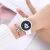 Import Fashion trend casual simple silica gel quartz watch + bracelet (2pcs/set) from China