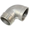 Female BSPT Thread stainless steel 4 way cross pipe fitting, elbow