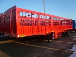 Fence Semi-trailer for cargo storage