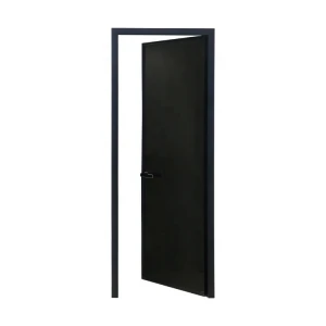 Fengleiyi Factory Direct Sale Modern Aluminium Alloy Glass Single Flush Toilet Door Design