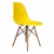 Import Fine Modern Dinning Chair Wooden Legs Plastic Dinner Kitchen Dining Chairs For Sale from China