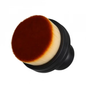 Flat Round Portable Makeup Brush O Shape Seal Stamp Foundation Powder Blush Liquid Large Foundation Brush Cream Powder Make Up