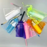 Foam Lash Shampoo kit 3 in 1 30/50/60ml Lash Bath And Cleansing Brush With Glitter Mascara Wand Cleanser Remover Lashshampoo