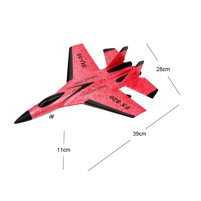 Foam model rc airplane 2 channels remote control aircraft 2.4g electric rc plane for sale