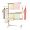 Foldable Home Furniture Laundry Clothes Drying Rack Home Household Cloth Shoes Hanger