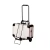 Import Foldable Light duty black cart luggage trolley cart with 4 colors can be custom from China