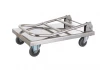 Foldable Stainless Steel Hand Platform Trolley 500kg Hand Truck Carts