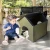Import Foldable waterproof outdoor cat pet house with heating pad from China
