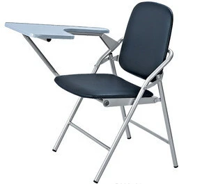 folding writing chair training room chair