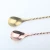 Import Food Grade Customizable Metal Stainless Steel Rose Gold Copper Coated Golden Cocktail Stirring Spoon Bar Tool from China
