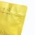 Import Food grade printed kraft paper snacks packing smell proof zipper top plastic bag with transparent view window from China