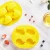 Import Food grade silicone cake molds 2021 new product baking tools yellow cute animal silicone molds cake from China