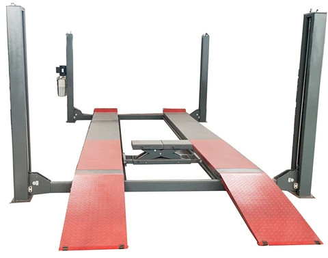 Buy Four Post Car Lift And 3d Wheel Alignment Equipment Machine Full ...