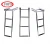 Import FOYO Boat parts SS304/316 Marine Sliding Ladders folding boarding ladder for yacht boats from China