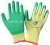 Import FQGLOVE economic 2 threads knitted crinkle latex glove from China