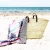 Import free sample custom low MOQ print microfiber sand free beach towel with buyer design from China
