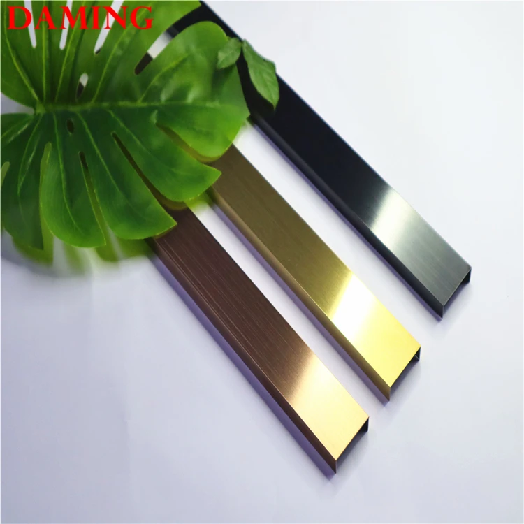 free sample offer wall edge protection stainless steel flexible transition strips