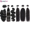 Free Samples Mink Brazilian Hair Bundles Vendors 10A Cuticle Aligned Raw Virgin Human Hair Extension