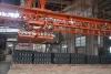 Fully automatic brick stacker setting machine for clay brick drying rotary tunnel kiln