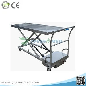 Funeral supplies stainless steel medical autopsy table
