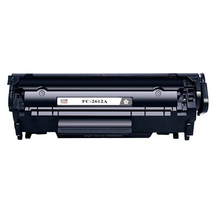 FUSICA OEM Wholesale good quality Q2612A 12A Compatible Toner Cartridge for HP Printer