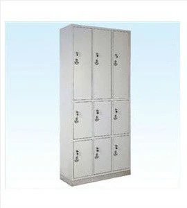 G-24 medical equipment 9-door cupboard with stainless steel base