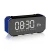 Import Gadgets Portable Mirror Alarm Clock Two channel Bluetooth Bass Stereo Speakers for Mobile Phones from China