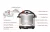 Import Gaotong GT606-M09 Instant Pressure Cooker LCD Touch Electric Pressure Cookers big capacity from China