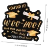 Garden Cuttings Graduation Party Outdoor Sign Decor Class of 2021 Letters Lawn Decorations Yard Hollow Board Plastic Water Proof