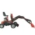 Import Garden excavator machines mini digger loader earth-moving machinery from China
