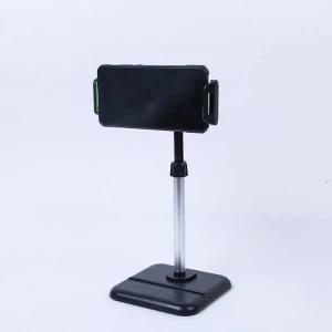 Gas Spring Arm Table Sit-stand Workstation Folding Phone Holder Mobile Adjustable Desktop Stand