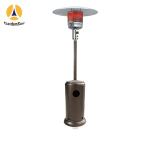 gas waterproof infrared heater for shower for outdoor use gold hammered,CE GARDENSUN 5000-13000W with CE CSA AGA ISO