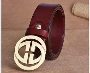 Genuine Leather Belt for Men with Steel Buckle at lower price