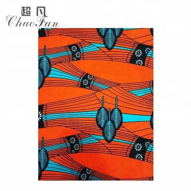 Ghanaian Fabric African Kente Prints Batik Real Wax Fabric