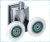 Import Glass Sliding Shower Room Accessories Shower Bath Sliding Door Roller Pulley from China