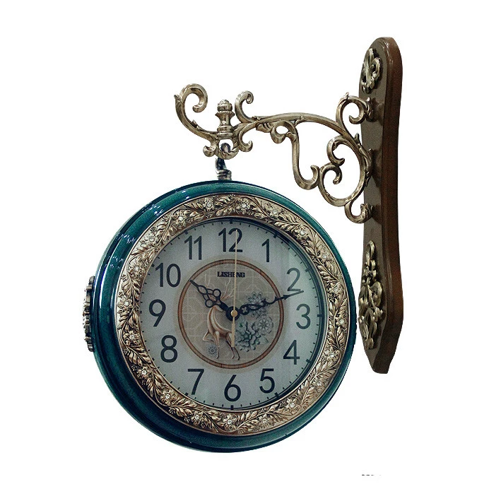 Glazed two face clock FAB8075A-81