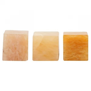 Golden Quartz Gemstone Cubes Wholesale natural crystal carving stone folk crafts