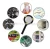 Import Goldmore LED Handheld Magnifying Glass   with Light Magnifying Glass with 3 Bright LED COB Lights for Inspection,reading from China