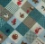 Import good polyester printed fabric  and transparent TPU film comfortable Baby Bibs Fabric from China