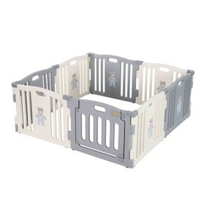 Good portable big size square baby playard, plastic baby playpen with high quality