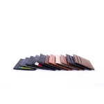 Good Quality Genuine Leather Credit Card Holder Wallet Personalized Custom Slim Business Card Wallet Holder