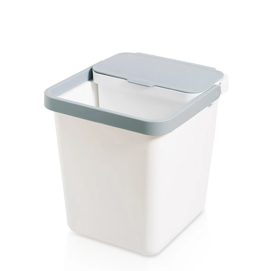 Good quality house hold garbage cleaner trash bin plastic with handles