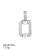 Import Grace Jewelry Pave Setting CZ Zircon Custom Logo Sterling Silver 925 Fine Jewelry Necklace Pendant Charms from China