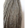 Grey moon stone roundel faceted loose beads