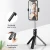 Import GUSGU Brand New Wireless Selfie Stick Tripod With Remote Phone Camera Flexible Selfie Stick with LED light from China