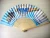 Import hand craft promotional paper fan from China