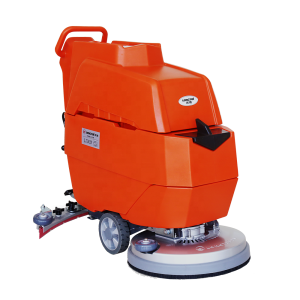 Hand - push floor washer and scrubber floor cleaning machine
