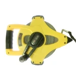 Hand Tools/ Fiberglass Tape/Measuring Tape with Ruber Grip