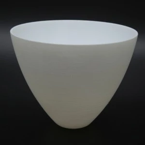 Handmade bowl shaped glass lampshade for droplight lighting accessories